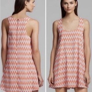 Alice + Olivia Graphic Tulip Shift Dress